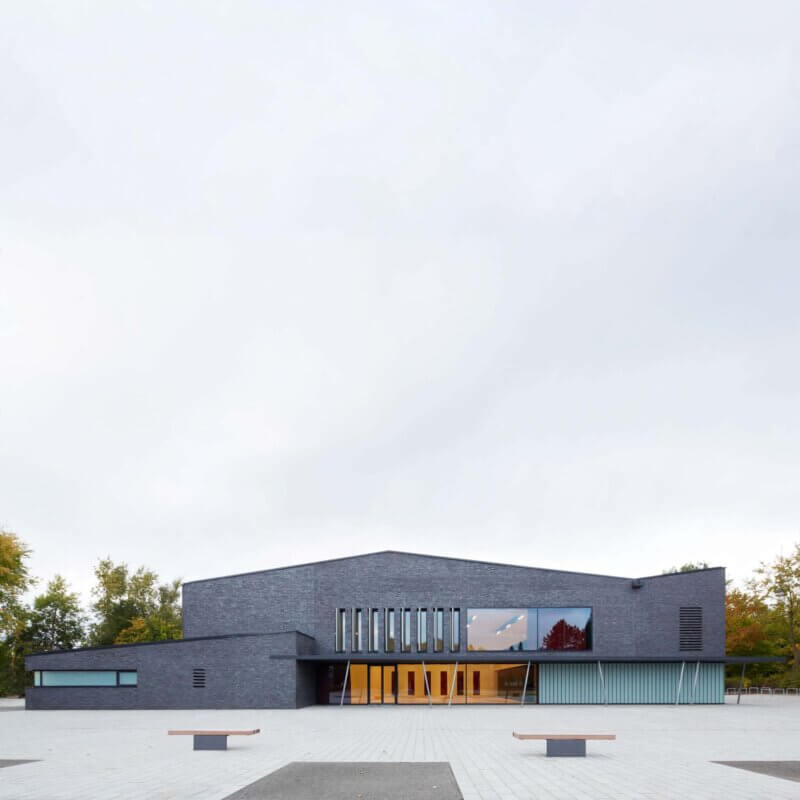 Neubau einer Sporthalle mit Kulturforum in Hamburg-Bergedorf - BKSA