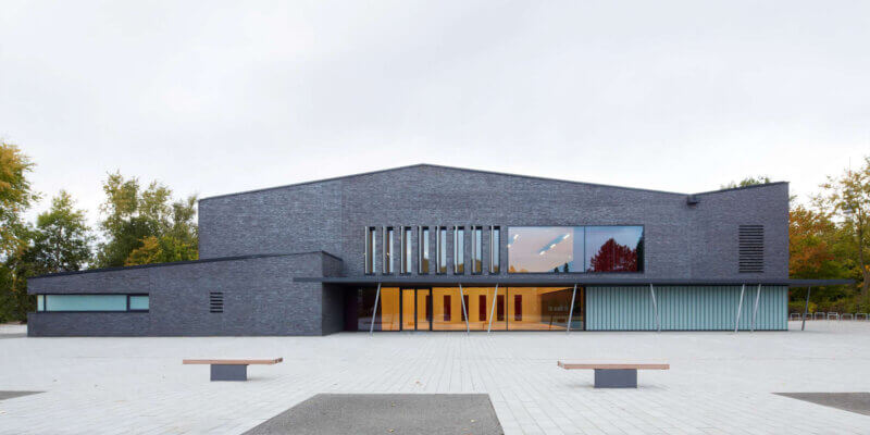 Neubau einer Sporthalle mit Kulturforum in Hamburg-Bergedorf - BKSA