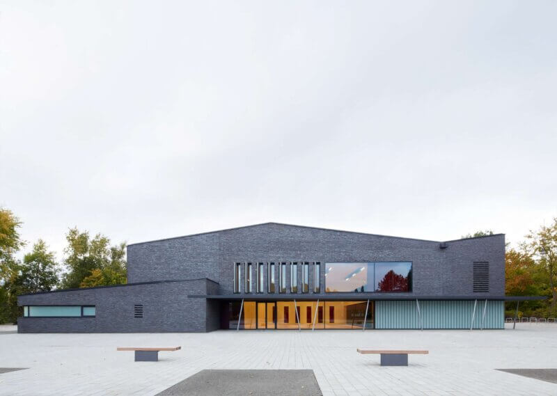 Neubau einer Sporthalle mit Kulturforum in Hamburg-Bergedorf - BKSA